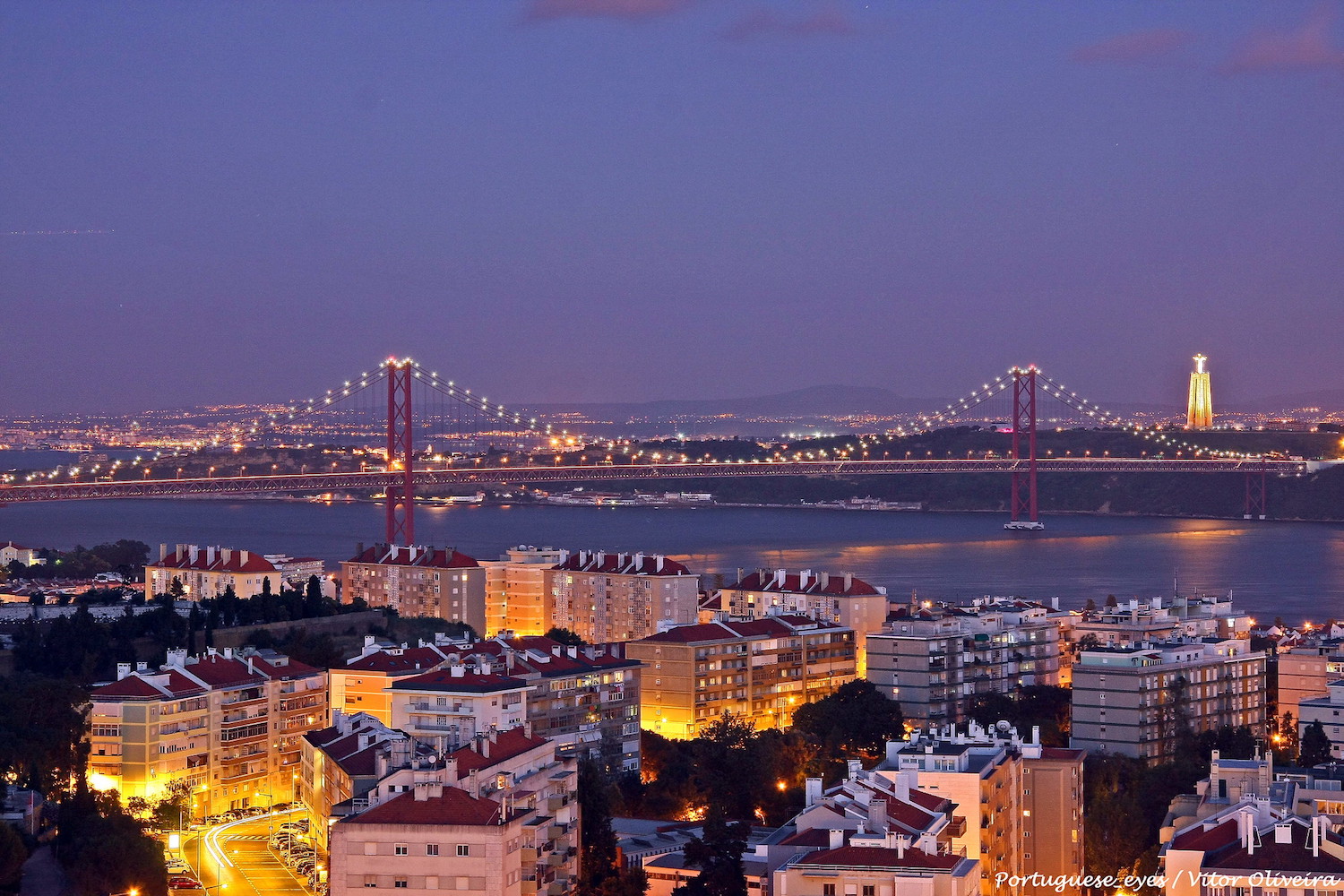 Výhľad na Lisabon